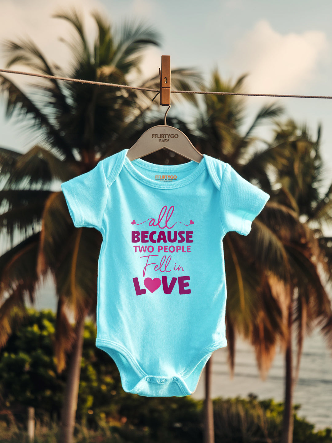 Fell In Love Baby Romper | Onesies