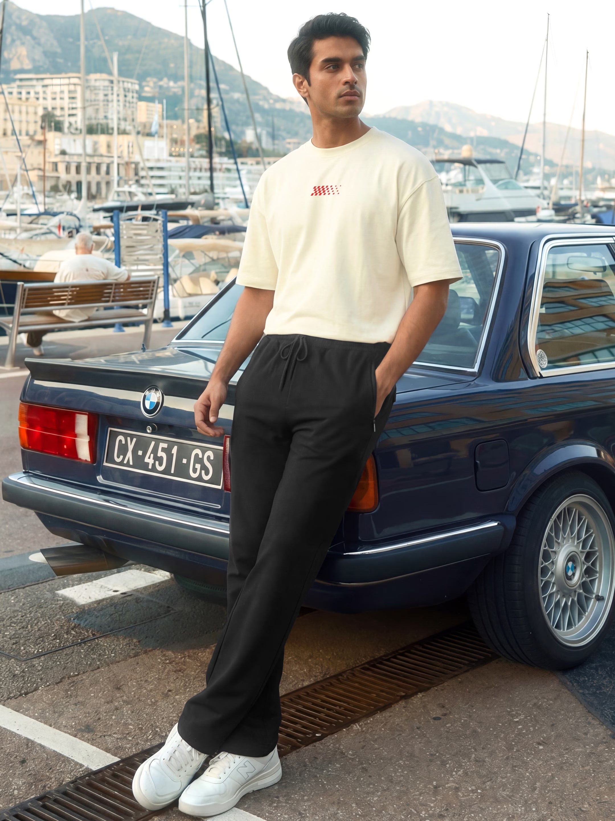 Monaco Cotton Men's Oversized T-Shirt