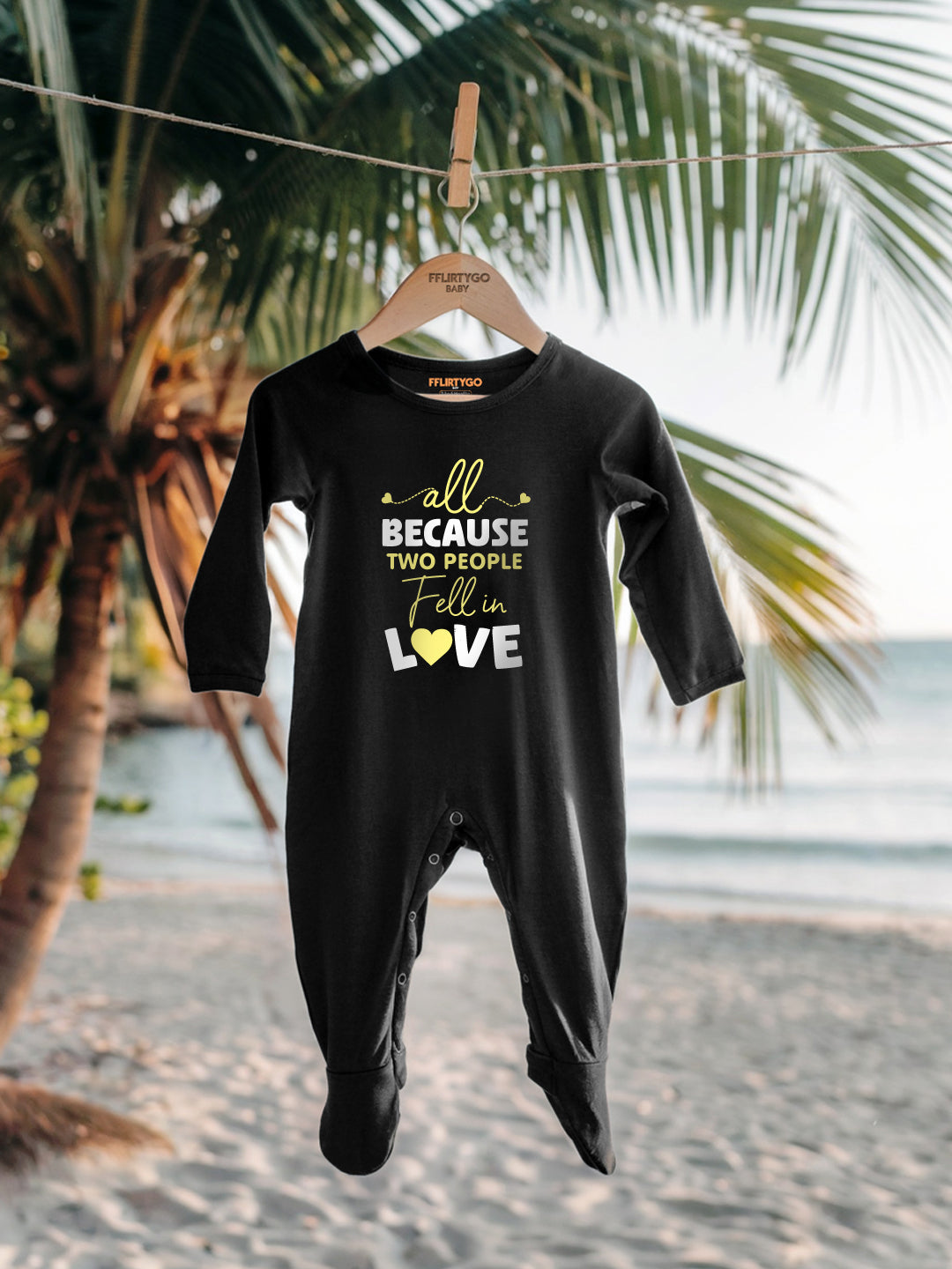 Fell In Love Baby Romper | Onesies