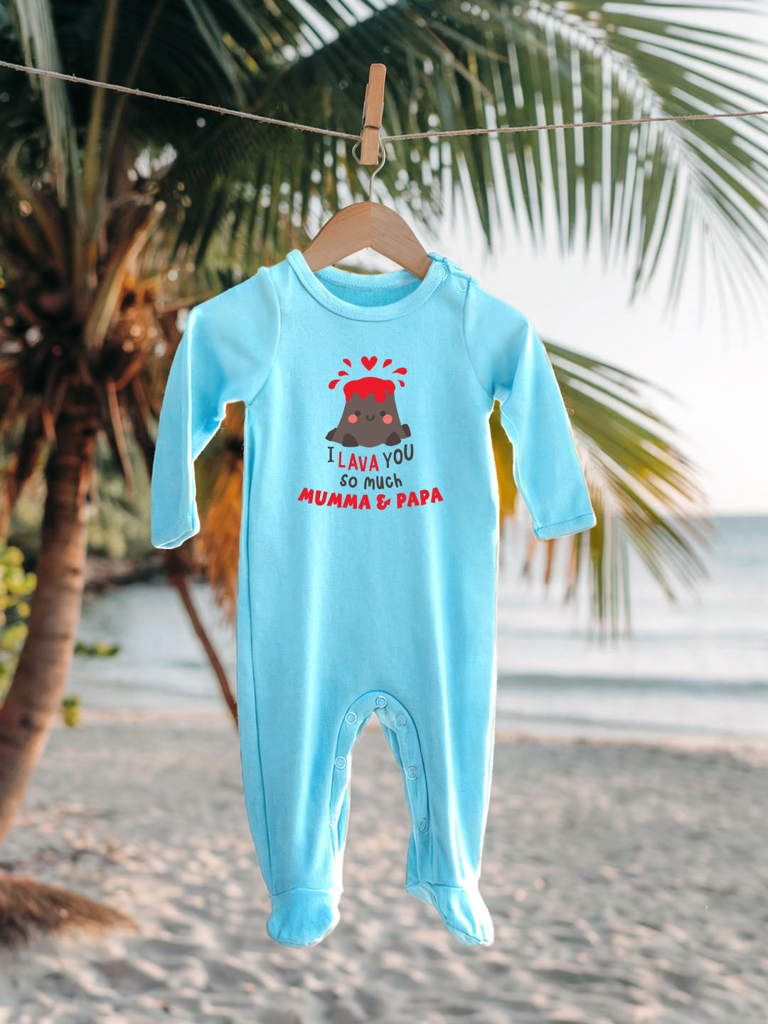 I Lava You So Much Baby Romper | Onesies